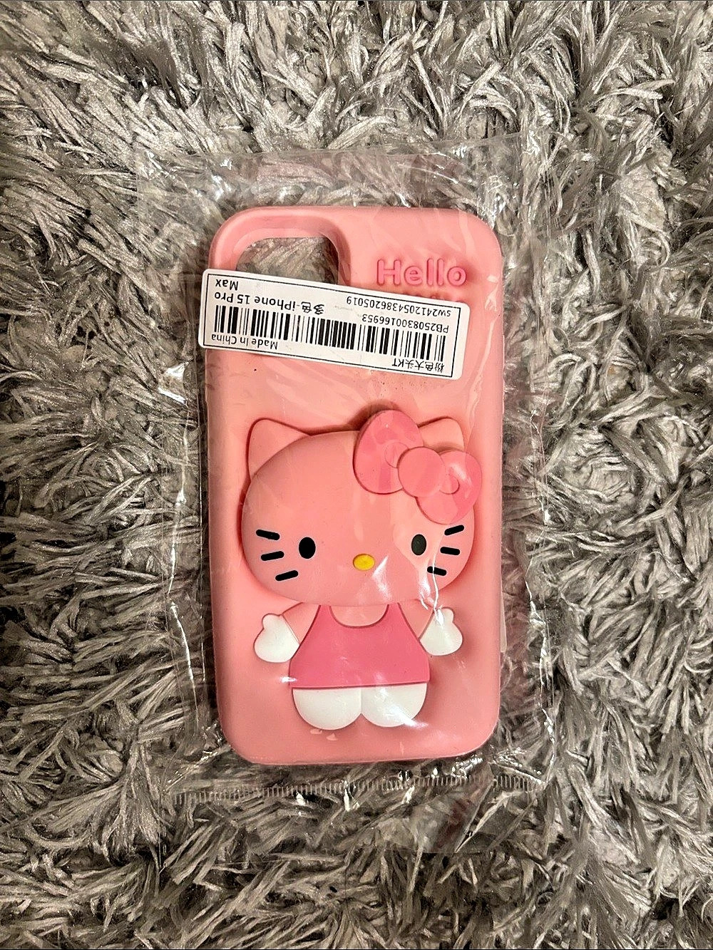 Sanrio Hello Kitty Pink Phone 15 Plus Case NWT